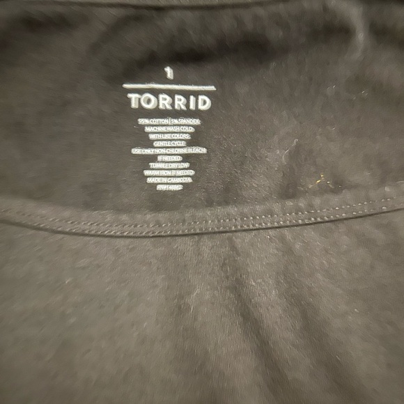 Torrid Black Sleeveless Jumpsuit with Tapered Legs - Picture 4 of 4